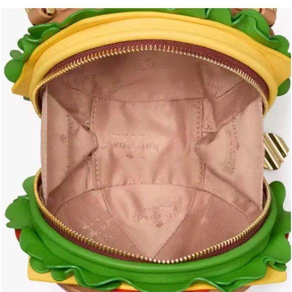 Authentic Kate Spade ♠️ 3D hamburger - Picture 3 of 4